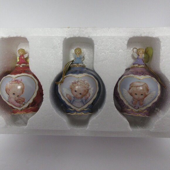 Happiness Inoncence Grace blessing Bradfor Edition Ornament collection,vintage - Picture 1 of 6